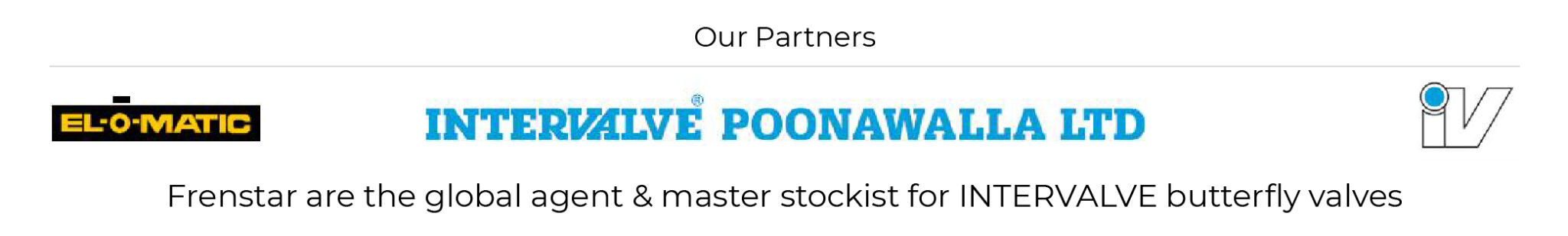 Frenstar are the global agent & master stockist for Intervalve butterfly valves